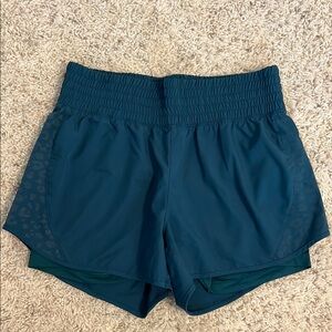 Mondetta Blue/Teal Athletic Running Shorts